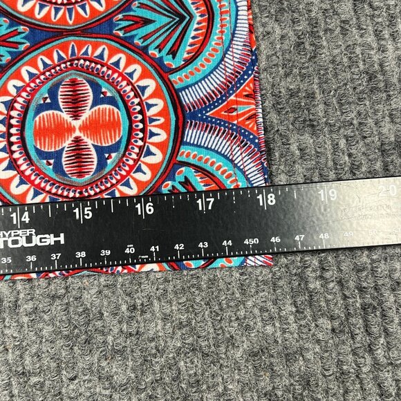 Paisley Grace Blouse Women Medium Flowy Floral Multicolor Boho Tunic Top USA - Picture 7 of 9